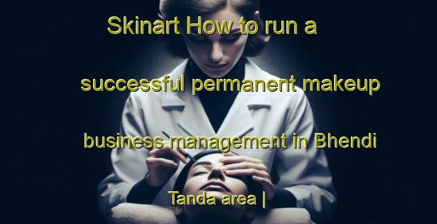 Skinart How to run a successful permanent makeup business management in Bhendi Tanda area | PermanentmakeupTraining | PermanentmakeupClasses | SkinartTraining-India
